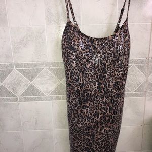 NWT Forever TwentyOne Cheetah Print Dress